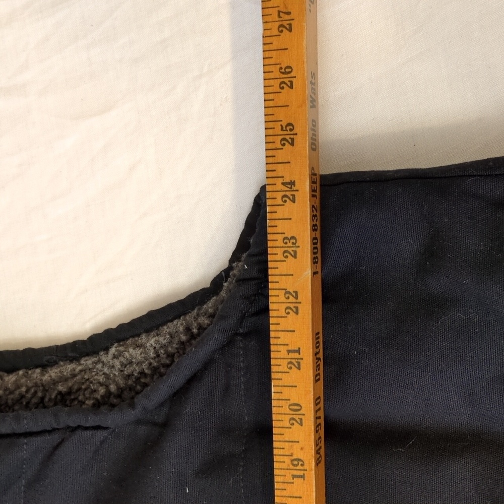 NWT Lee Sherpa Lined Canvas Work Vest Large - Picture 6 of 10